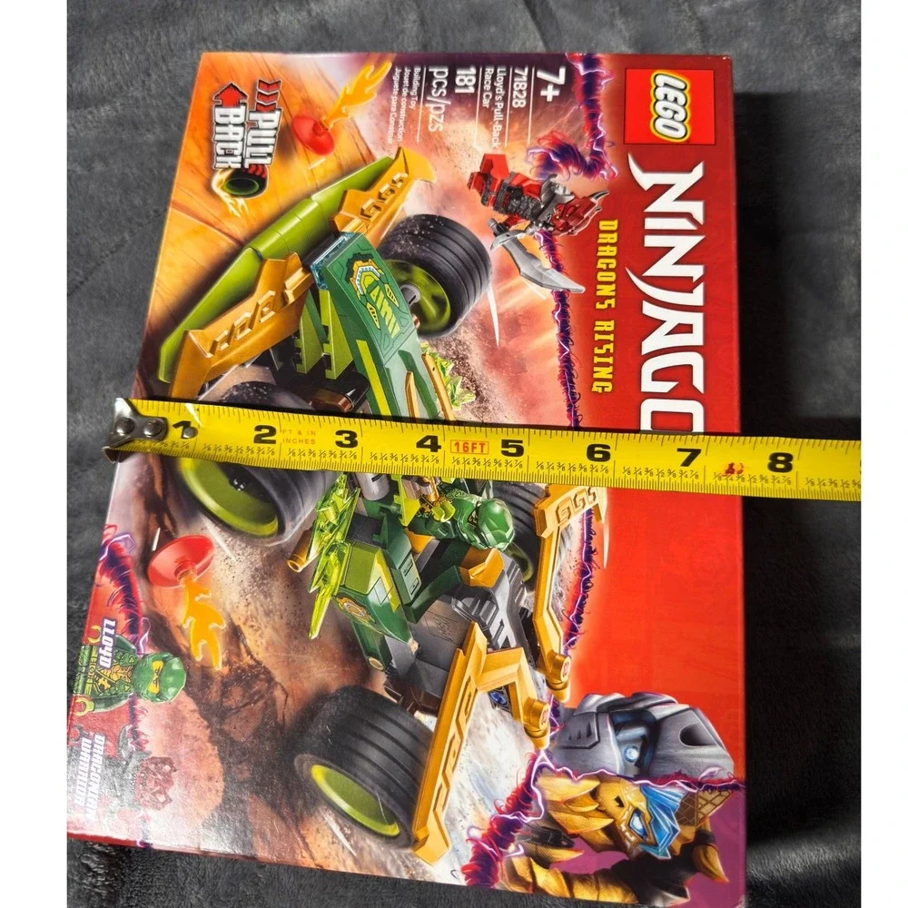 LEGO Ninjago 71828 Lloyds Pull-Back Race Car Dragons Rising 181 Pcs New Box Wear